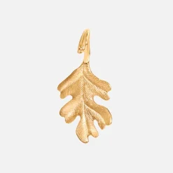Forest Oak leaf pendant medium