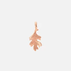 Forest Oak leaf pendant small