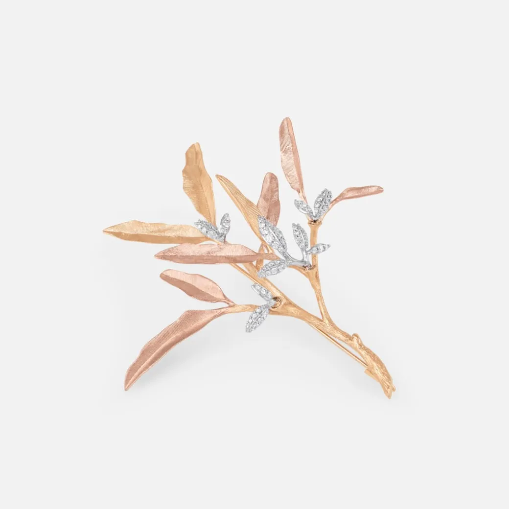 Leaves broche lille