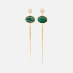Lotus øreringevedhæng 6 cm
