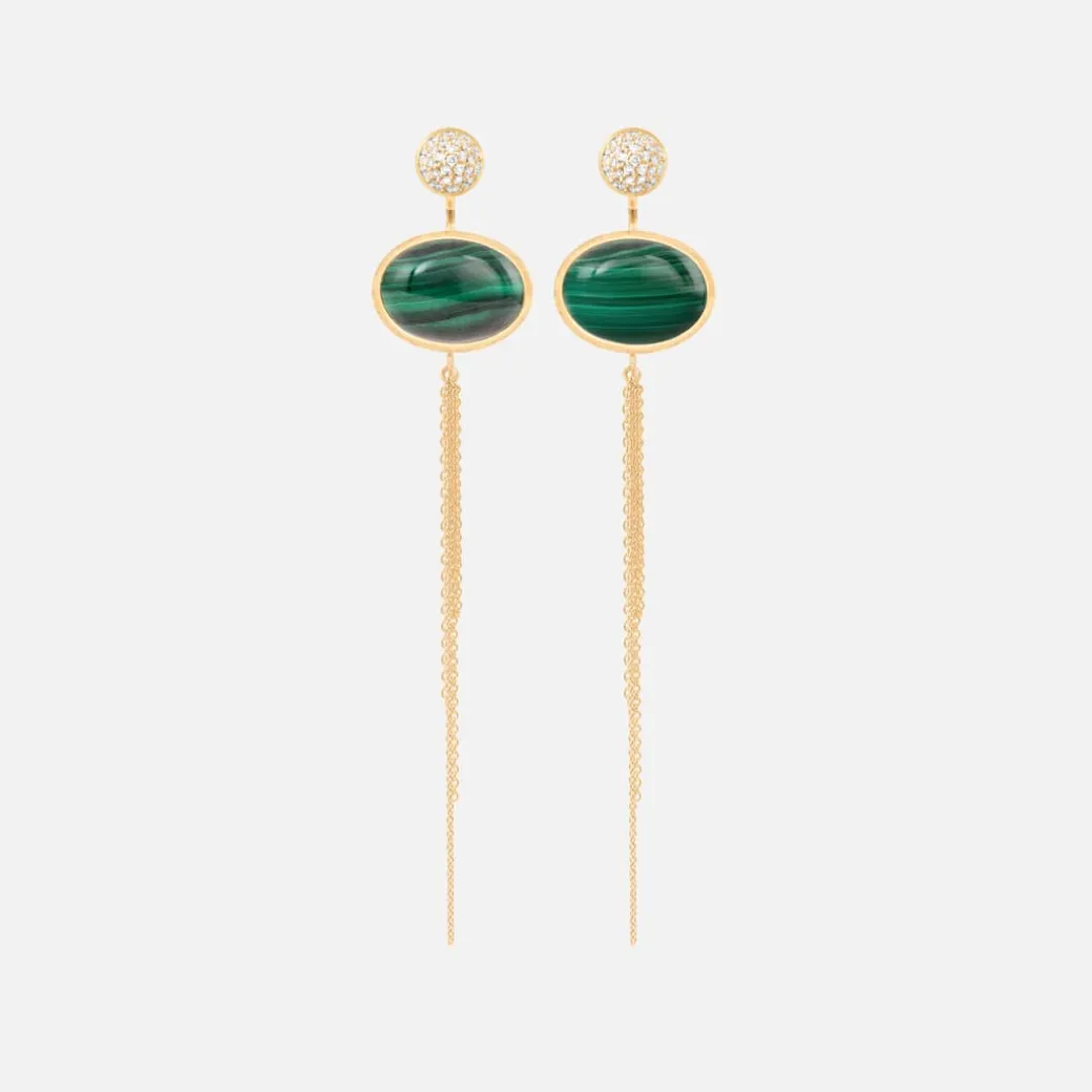 Lotus øreringevedhæng 6 cm