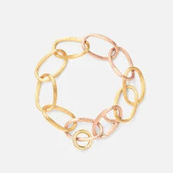Love armbånd heavy med charm pavé