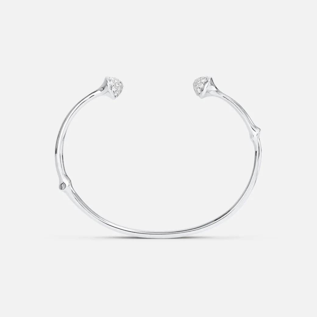 Nature armring pavé