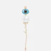 NATURE EVIL EYE BROCHE