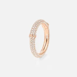 Nature ring IV pavé