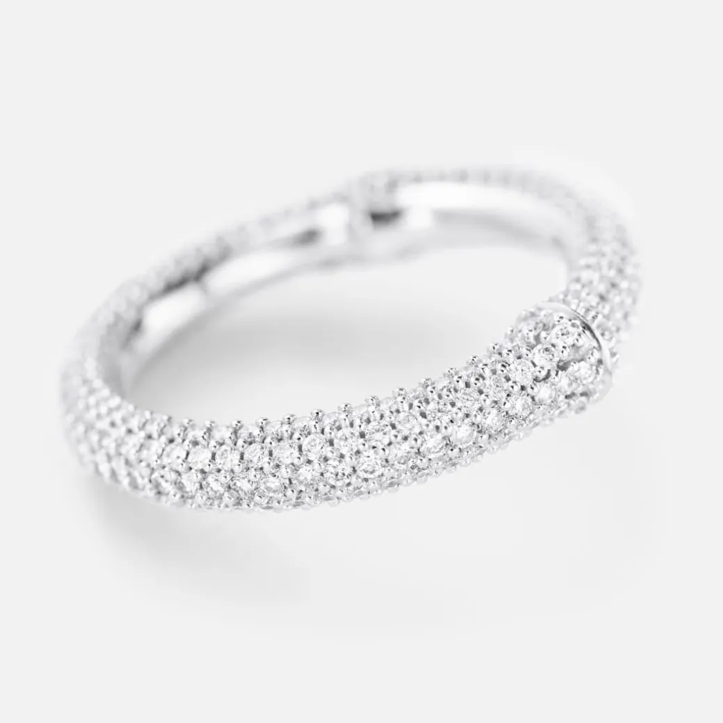 Nature ring IV pavé