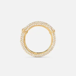 Nature ring IV pavé