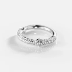 Nature ring IV pavé