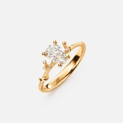 Nature Solitaire ring