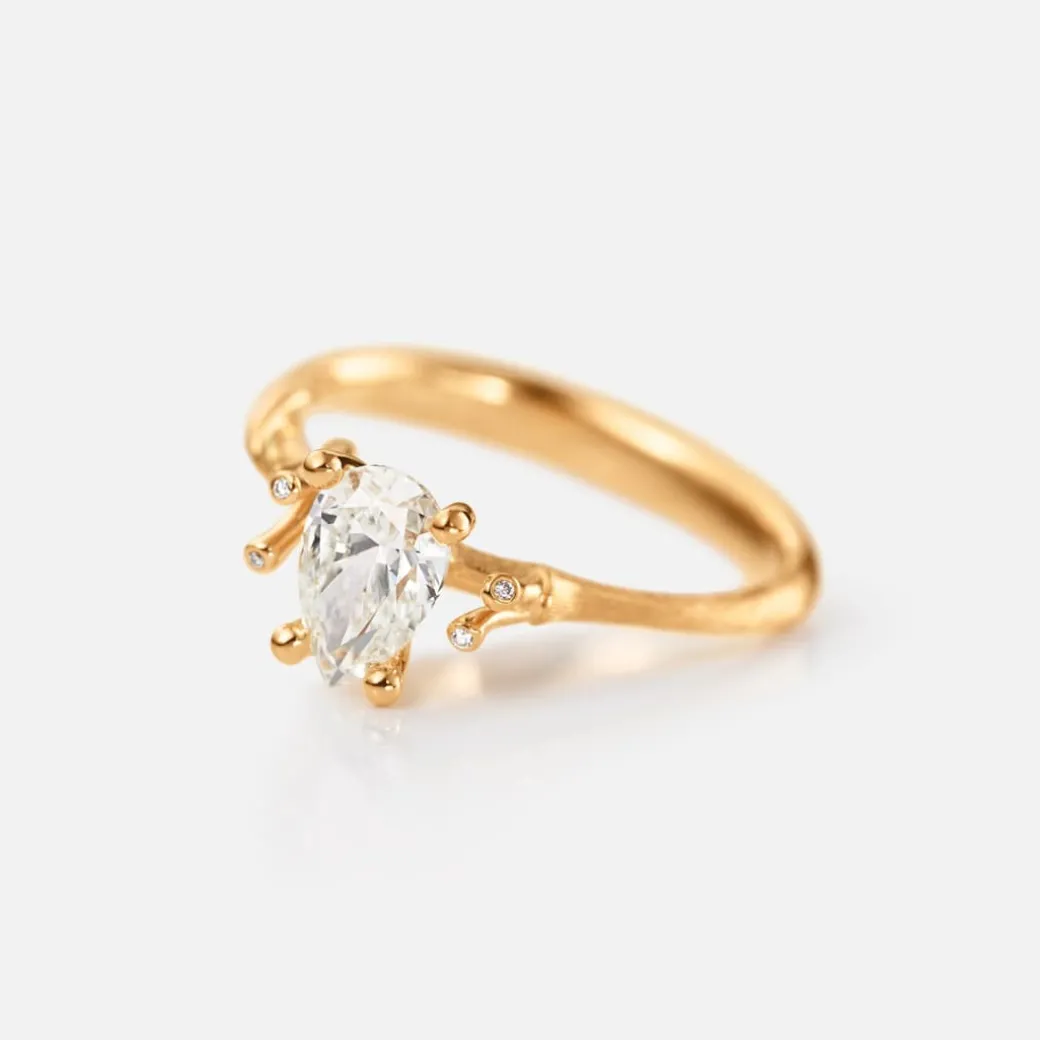 Nature Solitaire ring