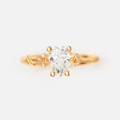 Nature Solitaire ring