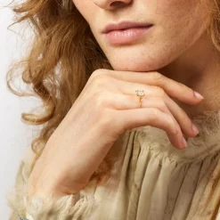 Nature Solitaire ring