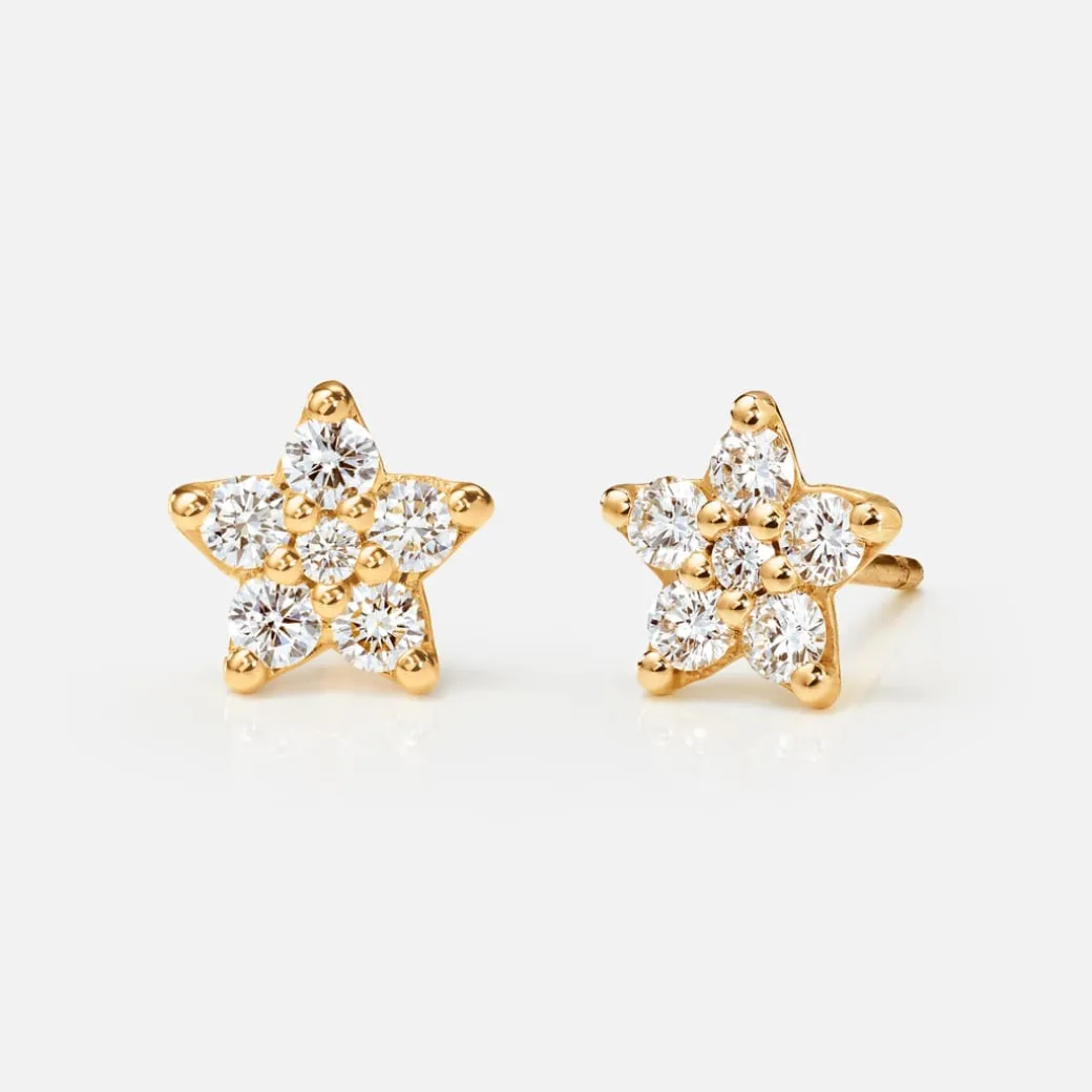 Shooting Stars stud earrings large