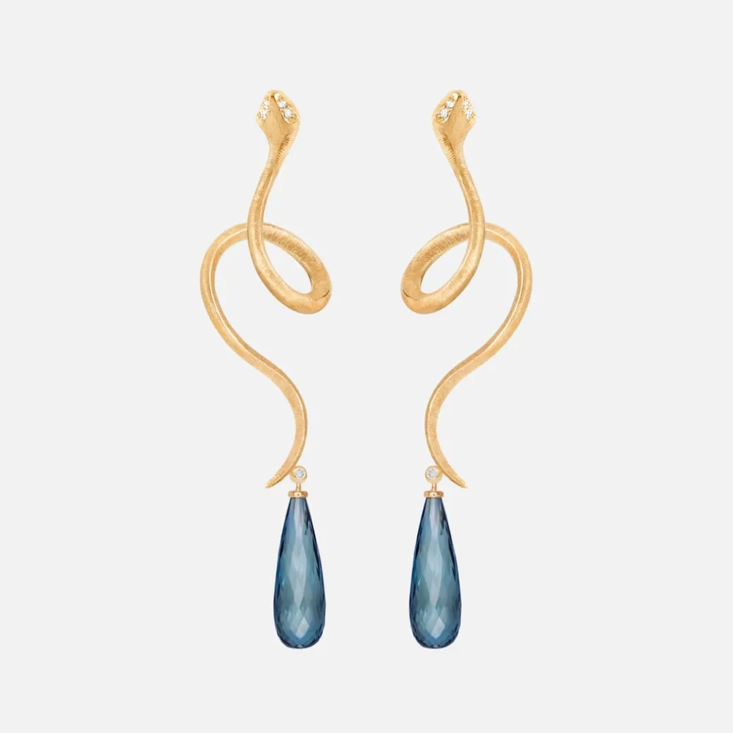 Snakes earrings