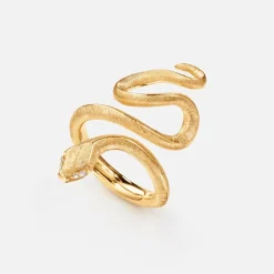 Snakes ring medium
