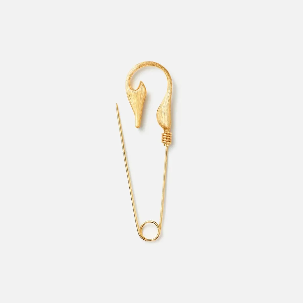 Under the sea Fish Hook broche stor
