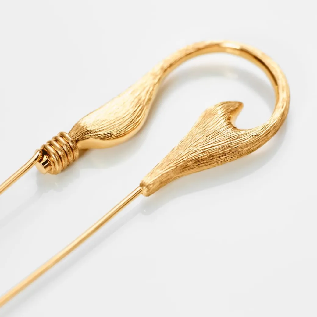 Under the sea Fish Hook broche stor