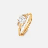Winter Frost Solitaire ring